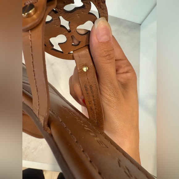 Tory Burch Miller Sandals Brown - Picture 11 of 12